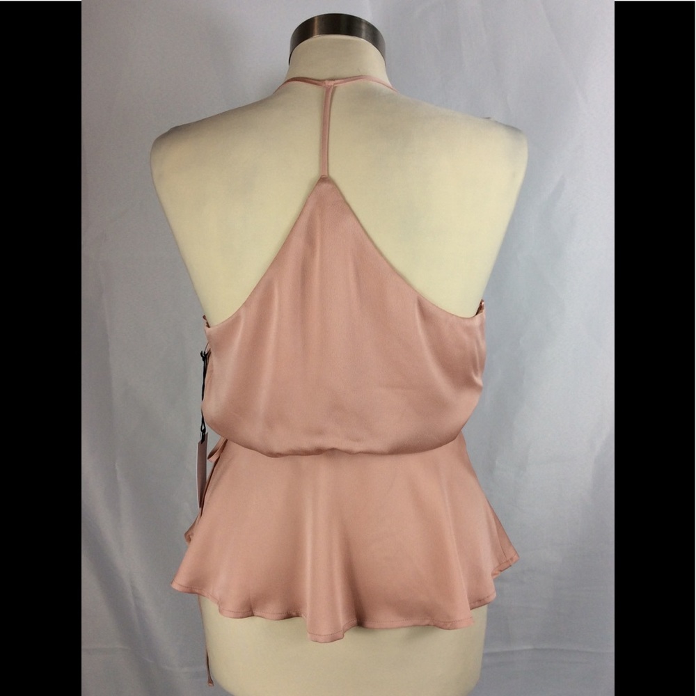 ASTR the Label sleeveless ruffle tie wrap top. - Picture 2 of 3